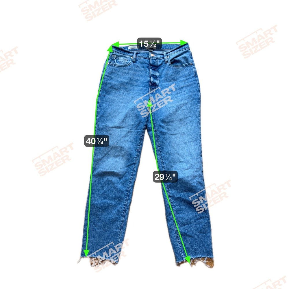 Universal Thread Women's High Rise 90s Slim Jeans Medium Wash Raw Hem Size 10R - Picture 5 of 7